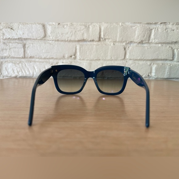 POMELLATO Unisex Sunglasses Havana Turquoise Blue PM0030S-005 Italy 50:21:140 main image 7